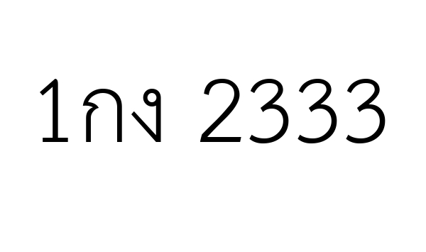 1กง 2333